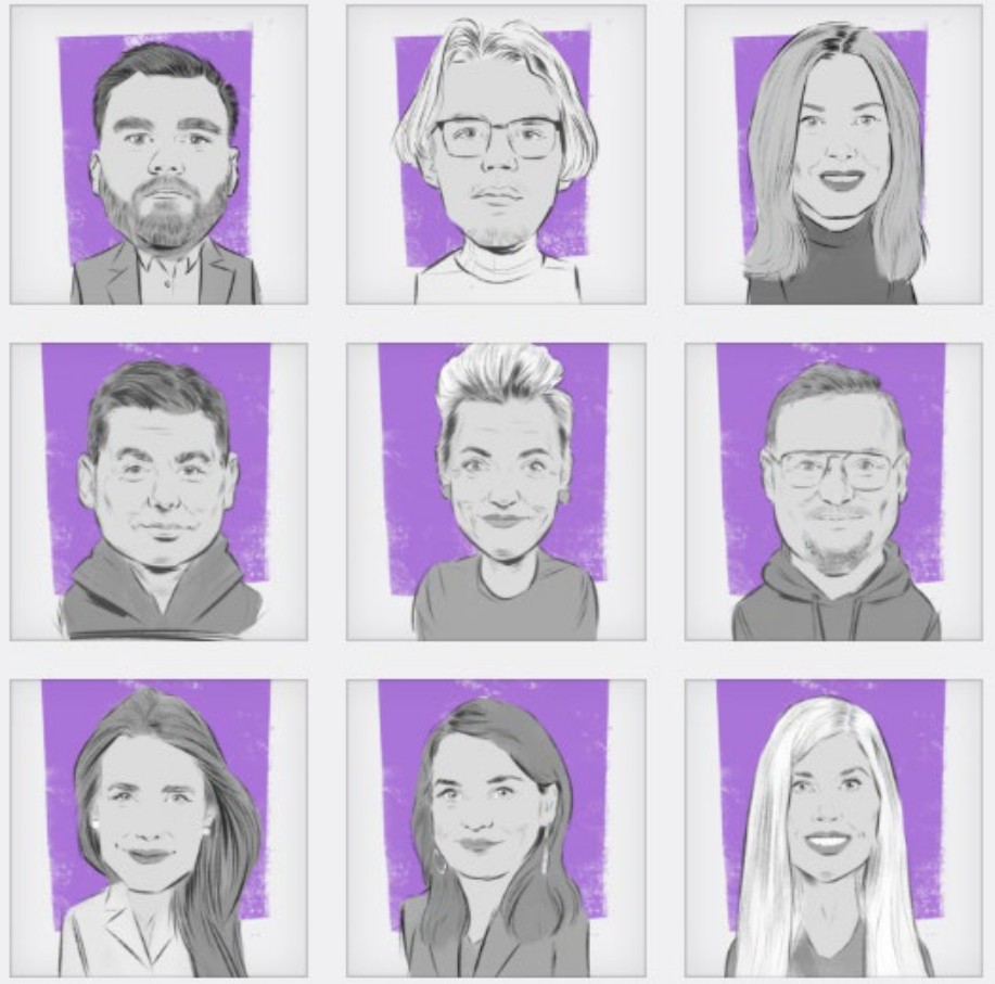 Unikaalsed illustratsioonid MELT esinejatest on loonud Karmo Ruusmaa